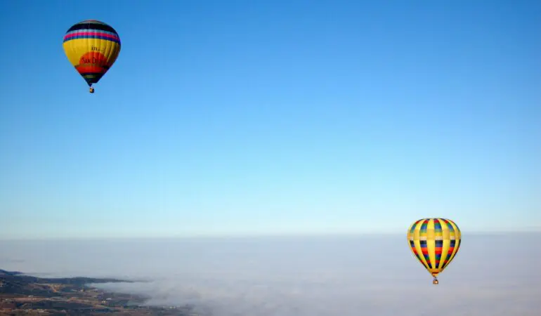 Un vol en montgolfière